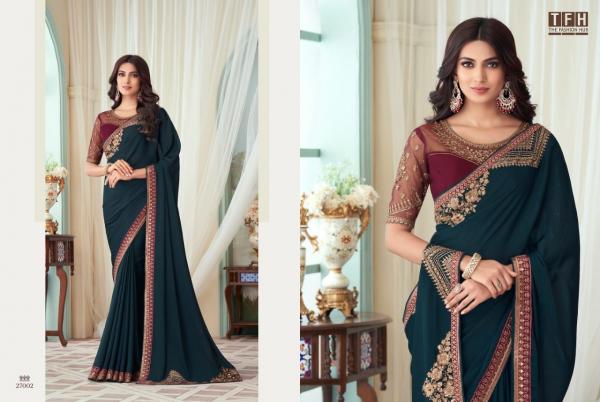 Tfh Silver Screen 17th Edition Designer Saree Collection